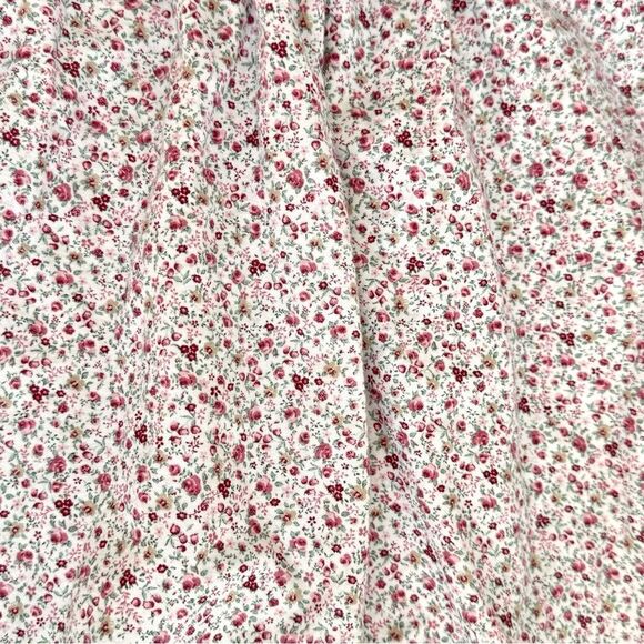 Luli & Me Scallop Collar Floral Petal Longall Bubble Romper. 9 Months. NEW. - Picture 4 of 8